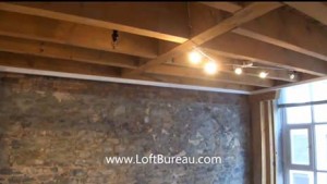 loft style office space old port with stone walls